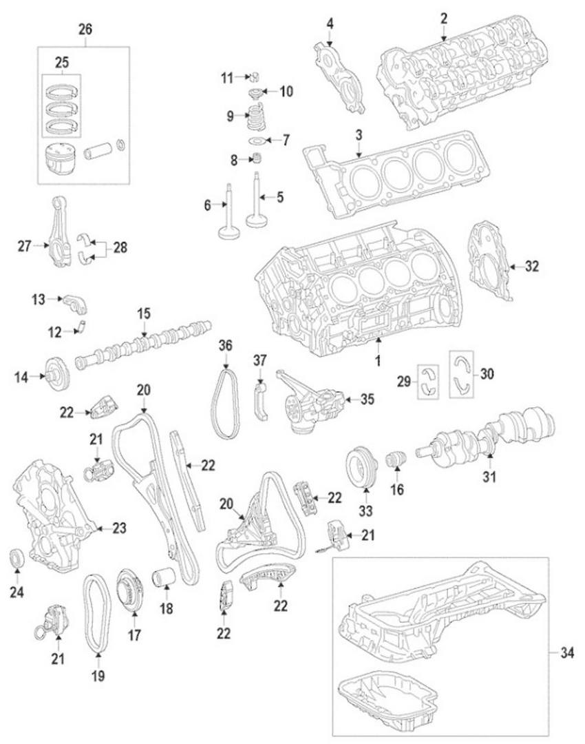 Mercedes Engine Intake Valve 2780500226